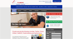 Desktop Screenshot of cp-plumbing.com